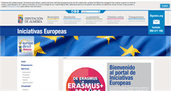 Desktop Screenshot of europa.almeria.es